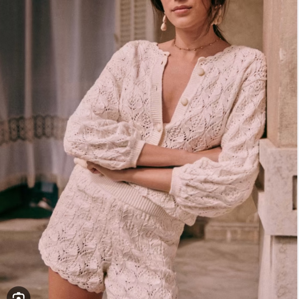 Sezane Anahi Cardigan XS Like New - Picture 2 of 9